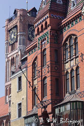 Toruń wieża Ratusza i kam