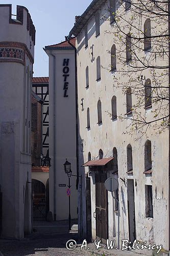 Toruń, hotel na starówce