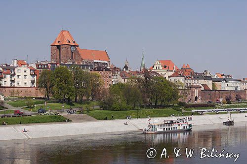 Toruń, Starówka, panorama