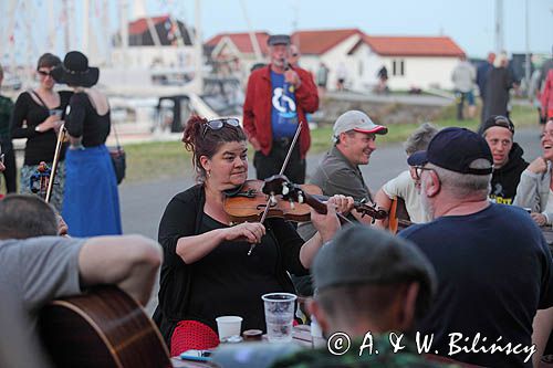 Tuno Festival 2015, wyspa Tuno, Dania, kuluarowe muzykowanie