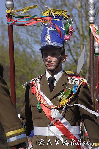 Grodzisko Dolne, Turki nad Sanem, Parada Straży Wielkanocnych, straż z Kuryłówki, turki