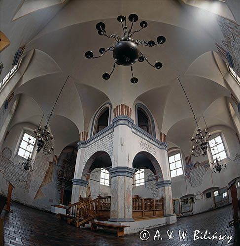 Tykocin Synagoga wnętrze, muzeum