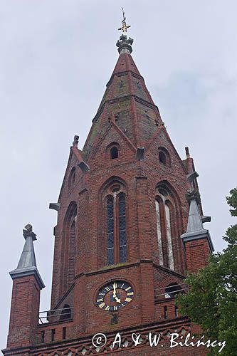 wieża kościelna w Ueckermunde, Niemcy