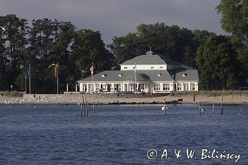 restauracja na plaży w Ueckermunde, Niemcy