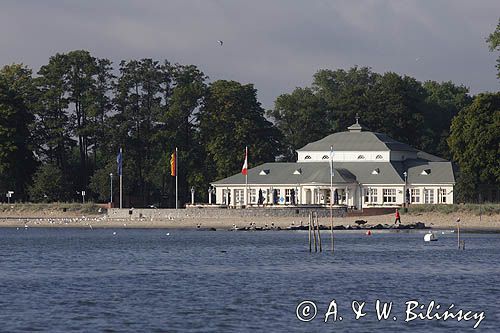 restauracja na plaży w Ueckermunde, Niemcy