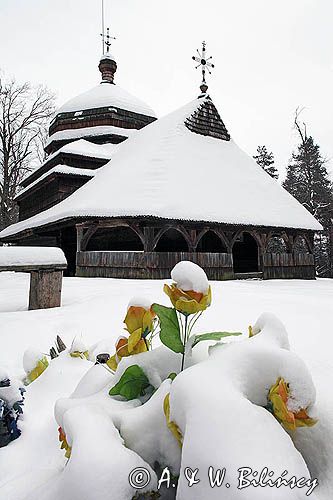 Ulucz, zabytkowa drewniana cerkiew, Pogórze Przemyskie