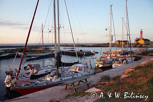 port na wyspie Utklippan, Szkiery Blekinge, Szwecja