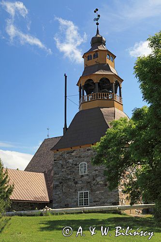 stary kościół w Uusikaupunki, Finlandia, Zatoka Botnicka