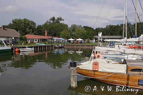 port jachtowy w Rankwitz na wyspie Uznam, Niemcy