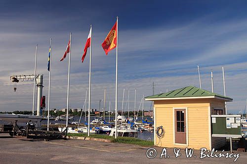 port jachtowy, marina w Vaasa, Archipelag Kvarken, Finlandia, Zatoka Botnicka