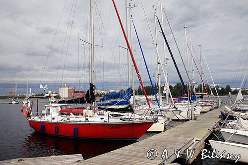 port jachtowy, marina w Vaasa, Archipelag Kvarken, Finlandia, Zatoka Botnicka