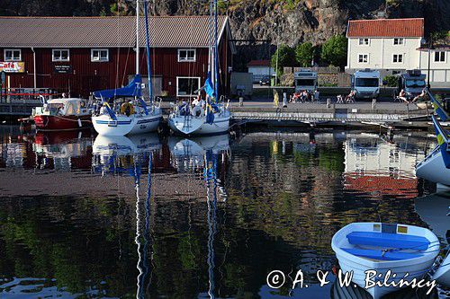 port w Valdemarsvik, Szwecja