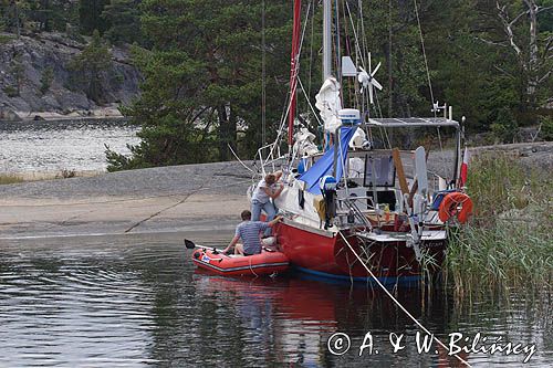 w zatoce Vasterviken na wyspie Bocko, Szkiery Szwedzkie, Archipelag Sztokholmski, Szwecja