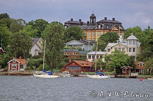 Vaxholm, Szwecja, Szkiery szwedzkie