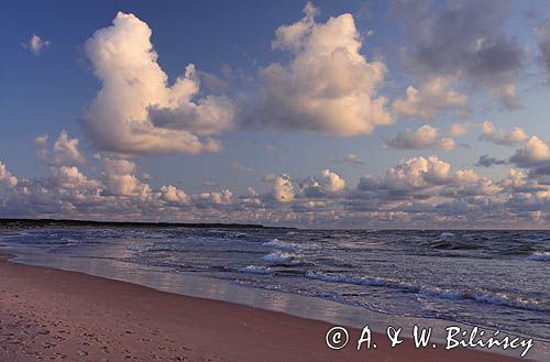 plaża w Ventspils, Windawa, Bałtyk, Łotwa seaside, Ventspils, Latvia