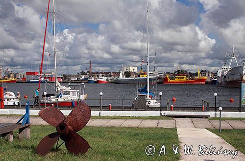 port jachtowy Ventspils, Łotwa Ventspils harbour, Latvia