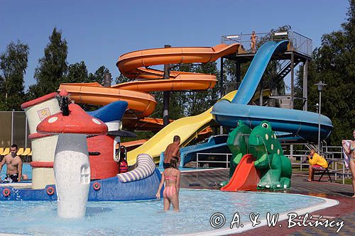 aquapark w Ventspils, Windawa, Łotwa Ventspils aquapark, Latvia