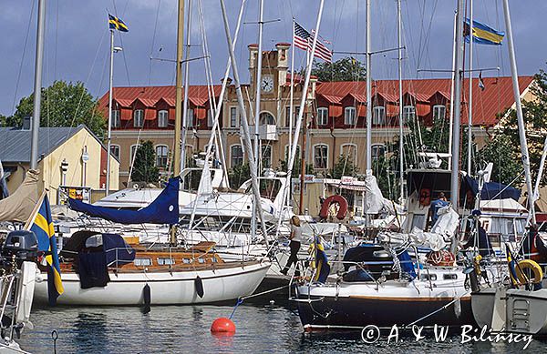 Port w Visby na Gotlandii