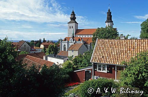 Visby na Gotlandii, Stare Miasto i katedra Najświętszej Marii Panny, Sankta Maria Kyrka