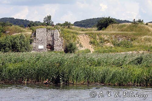 Wapiennik, piec do wypalania wapna, rezerwat przyrody, rzeka Wisła, szlak wodny Wisły, Małopolska