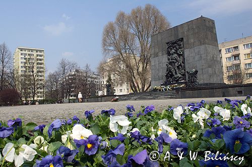 Warszawa Pomnik Bohaterów Getta