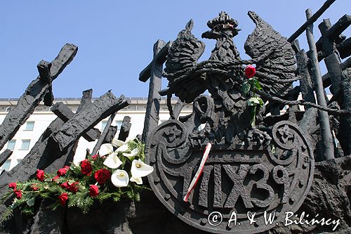 Warszawa Pomnik 'Poległym, Pomordowanym na Wschodzie'