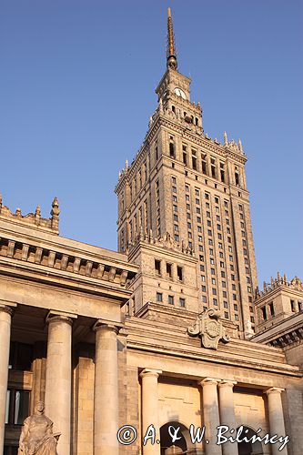 Warszawa Pałac Kultury i Nauki