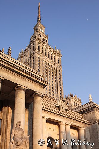 Warszawa Pałac Kultury i Nauki