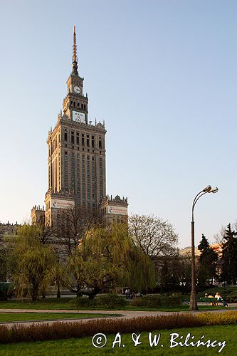 Warszawa Pałac Kultury i Nauki