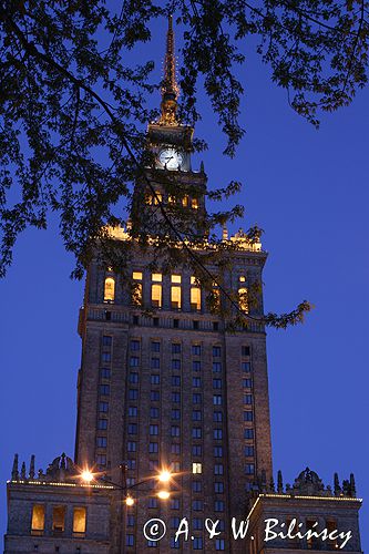 Warszawa Pałac Kultury i Nauki