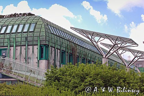 Warszawa nowy budynek BUW - Biblioteki Uniwersyteckiej