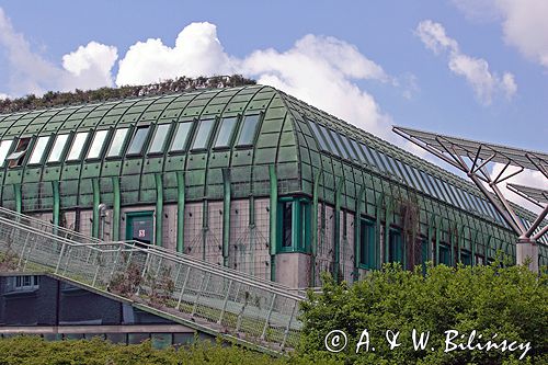 Warszawa nowy budynek BUW - Biblioteki Uniwersyteckiej