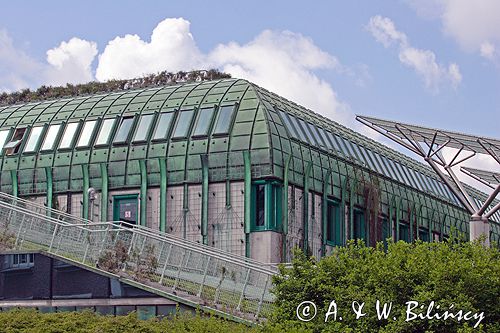 Warszawa nowy budynek BUW - Biblioteki Uniwersyteckiej