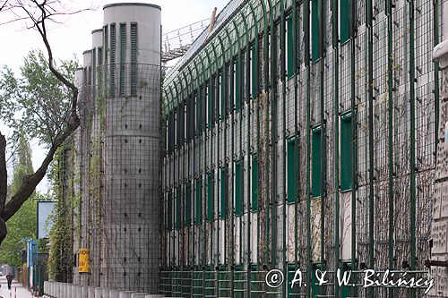 Warszawa nowy budynek BUW - Biblioteki Uniwersyteckiej