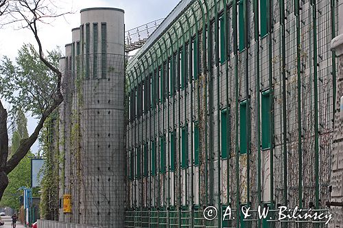 Warszawa nowy budynek BUW - Biblioteki Uniwersyteckiej