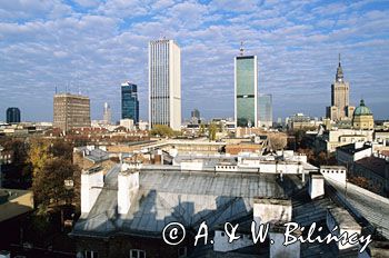 Warszawa panorama centrum