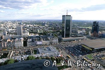 Warszawa panorama centrum