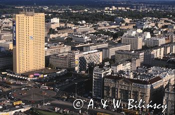 Warszawa panorama centrum