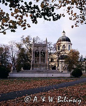 Warszawa Wilanów kościół św. Anny i grobowiec Potockich