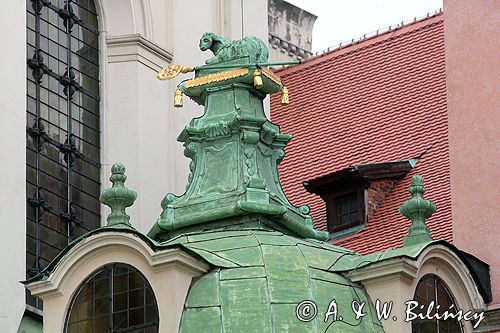 Cracow Wawel fragment kaplicy przy Katedrze