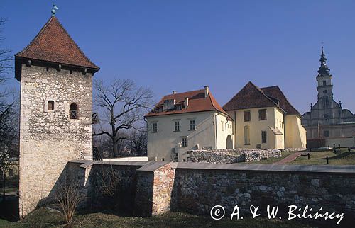 Wieliczka, zamek żupny i kościół św. Klemensa