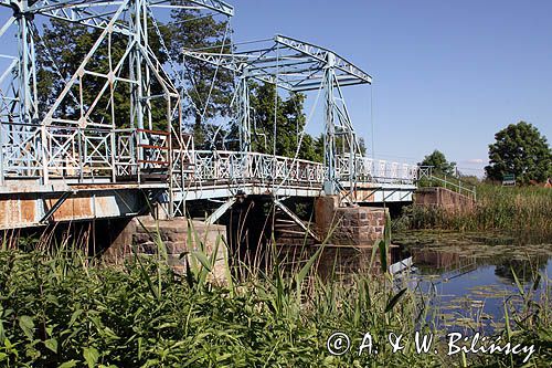 Dwuprzesłowy most na rzece Tina, Tina, wieś Jezioro