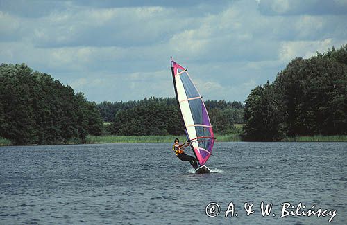 Mazury windsurfing