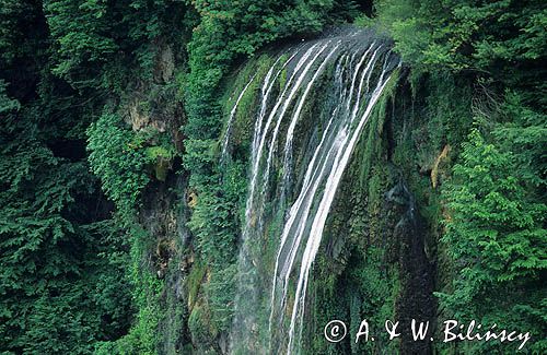 Włochy, Umbria, Cascata della Marmore, okolice Terni