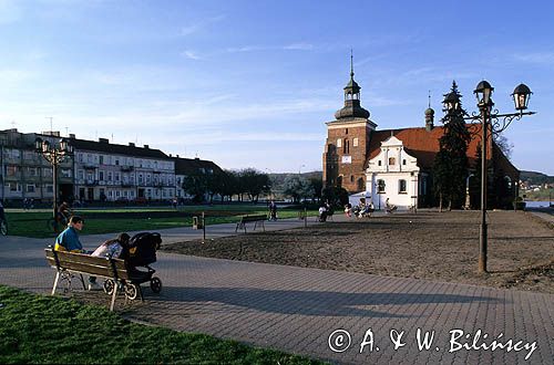 Włocławek rynek i kościół