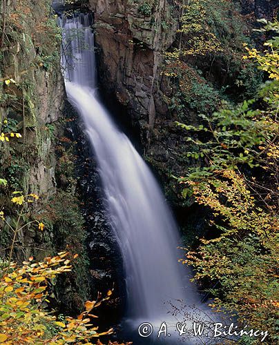 wodospad Wilczki, Śnieżnicki Park Krajobrazowy