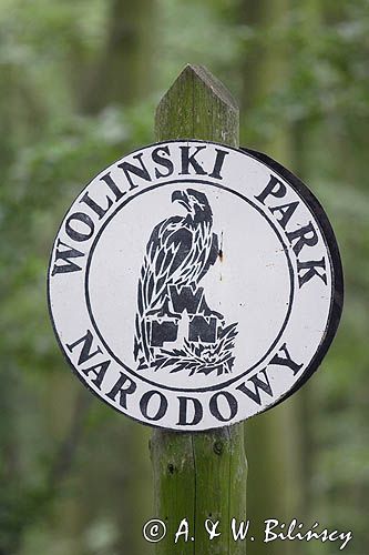 znak Woliński Park Narodowy, Wyspa Wolin,