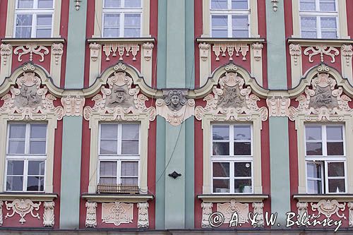 Wrocław, Stare Miasto, kamienica Rynek 18 Apteka pod Ratuszem barokowa