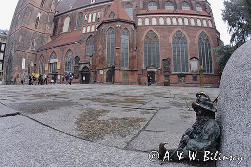 Wrocław, Stare Miasto, wrocławskie krasnale, Śpioch