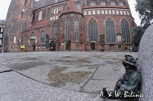 Wrocław, Stare Miasto, wrocławskie krasnale, Śpioch